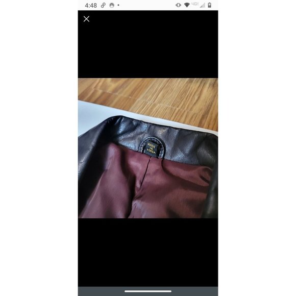 Vintage Pioneer Wear Men's Sport coat Leather Jacket Size 42L - Picture 7 of 10